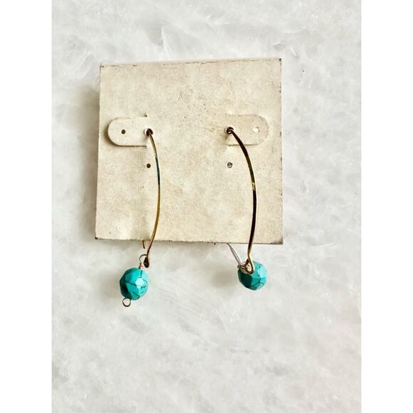 Turquoise blue dangle earrings - Nordstrom’s - Picture 1 of 4